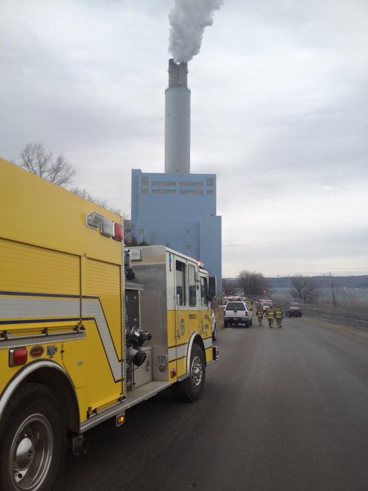 Fire reported at Cayuga Power Plant in Lansing 870 AM 97