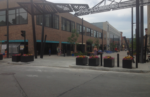 Ithaca is walkable: official says city has good sidewalks