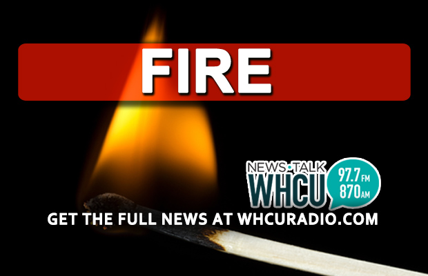 Resident OK after house fire in Newfield Resident OK after house fire in Newfield