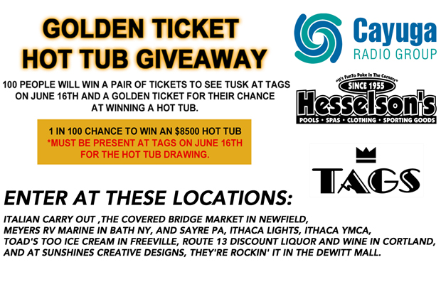 *RESCHEDULED Golden Hot Tub Giveaway presented by Hesselson’s