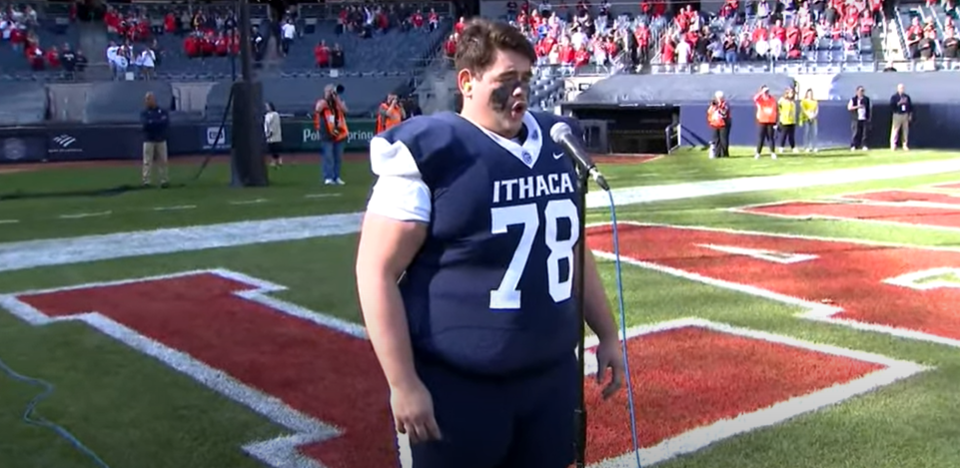 IC Football lineman to sing Star-Spangled Banner at Friday’s Yankees game
