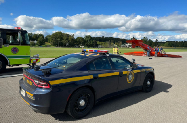 Pilot suffers minor injuries in Cortland after small plane crash Pilot suffers minor injuries in Cortland after small plane crash